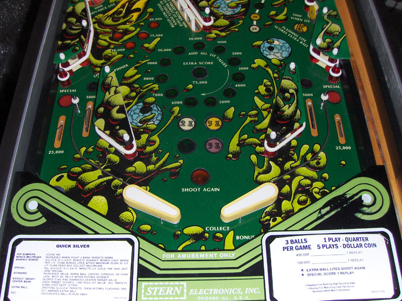 Quicksilver Pinball By Stern - Photo